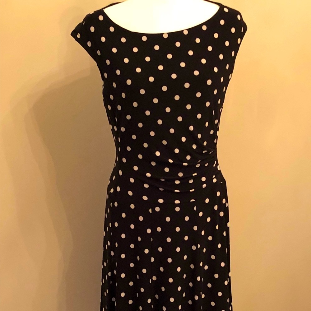 Ralph Lauren polka dot dress